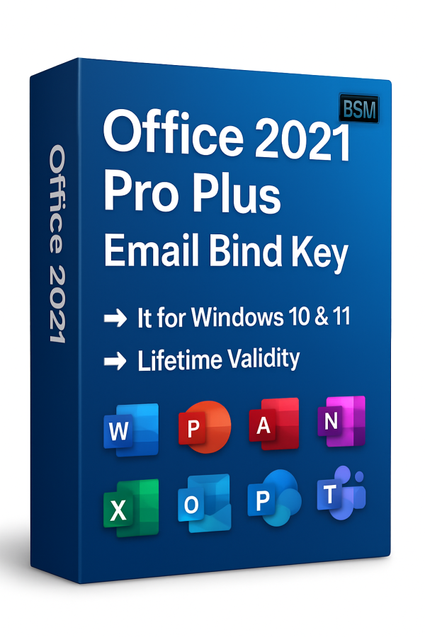 Office 2021 Pro Plus license key Email Bind- Lifetime Valid- Email Delivery