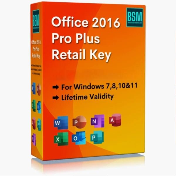 MS Office 2016 Professional Plus Key