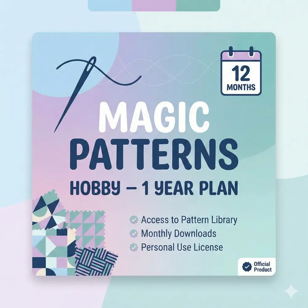 Magic Patterns Hobby 1 year (WhatsApp Us for Current Price)