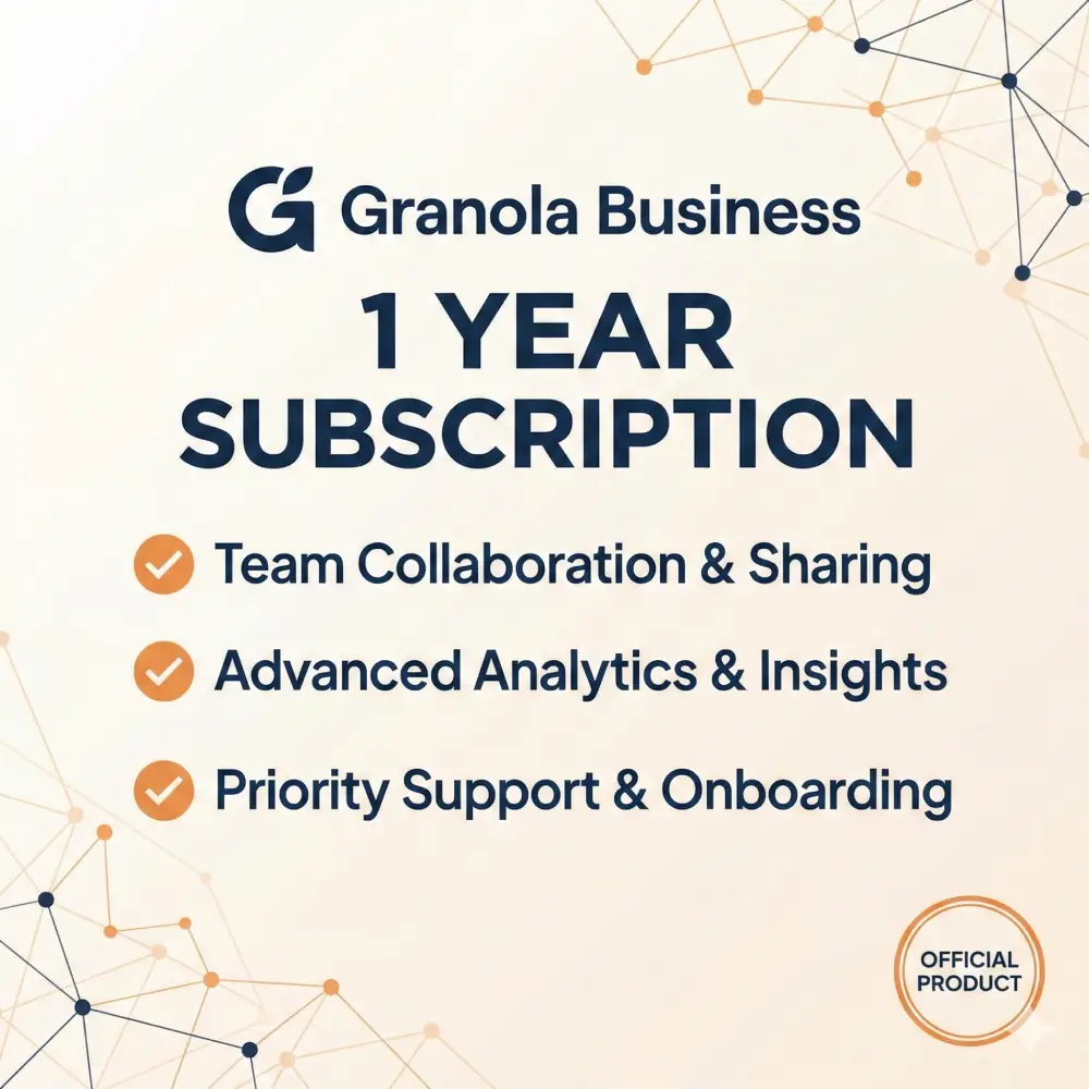 Granola Business – 1 Year (WhatsApp Us for Current Price)