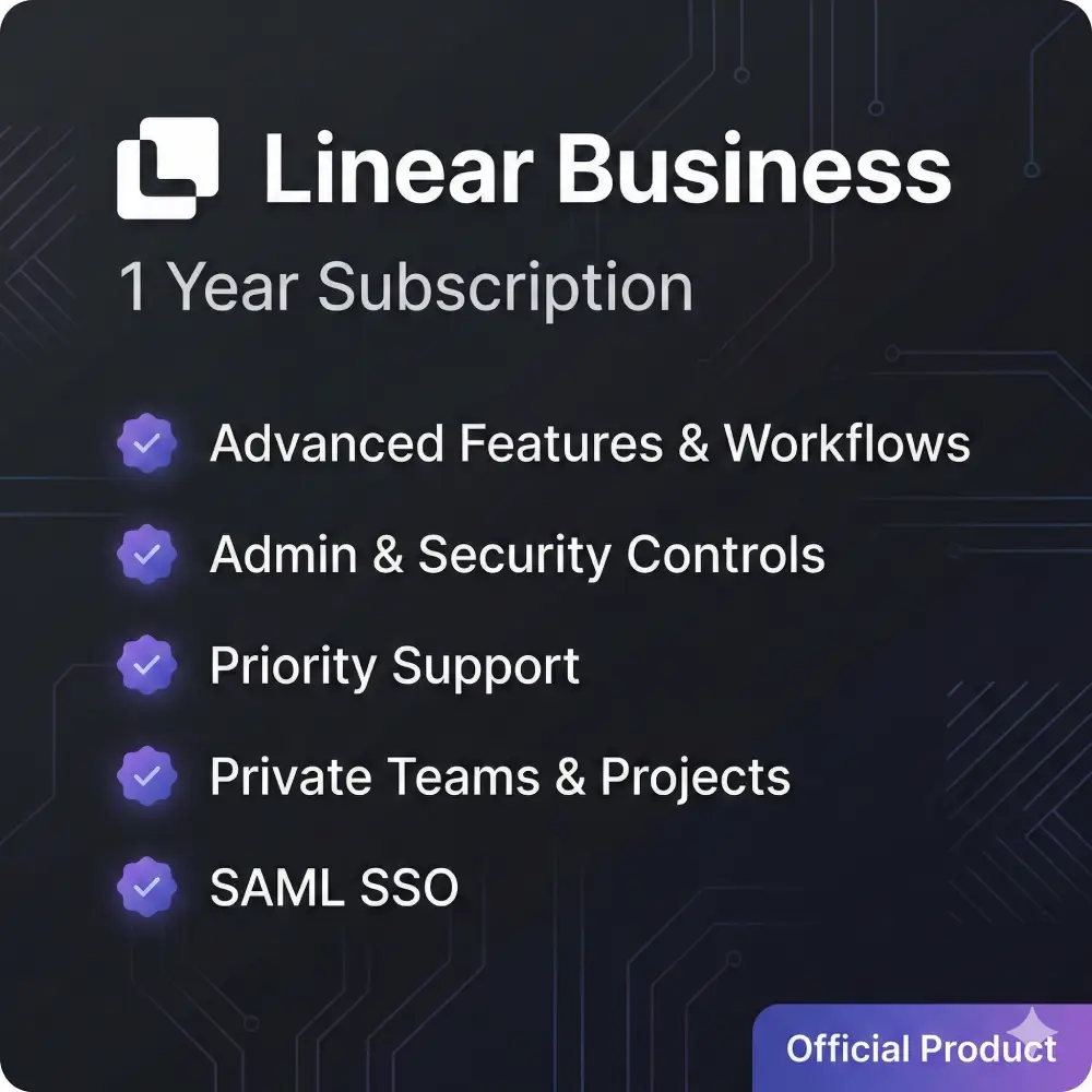 Linear Business – 1 Year (WhatsApp Us for Current Price)
